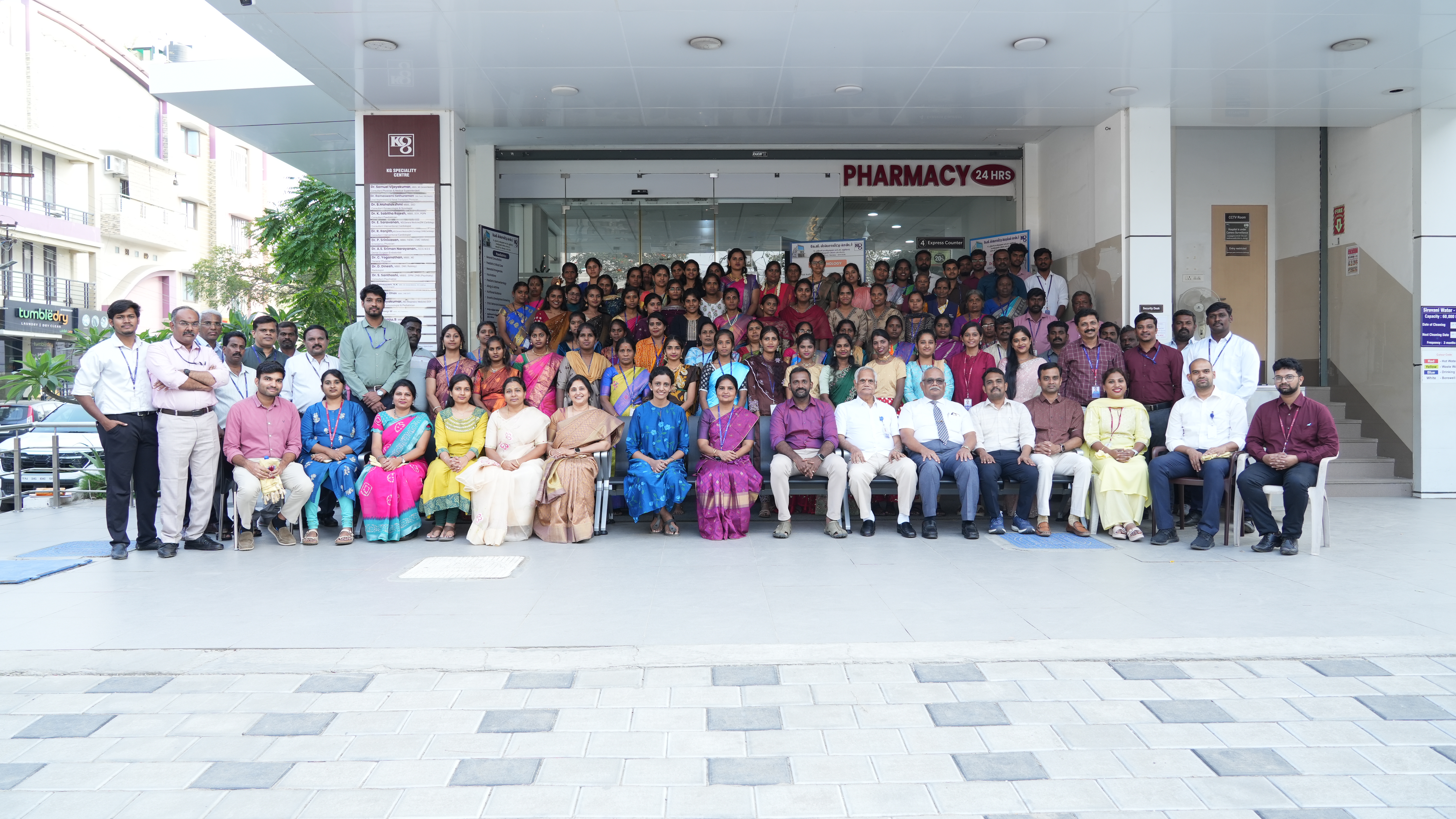 KG Ganapathy medical team